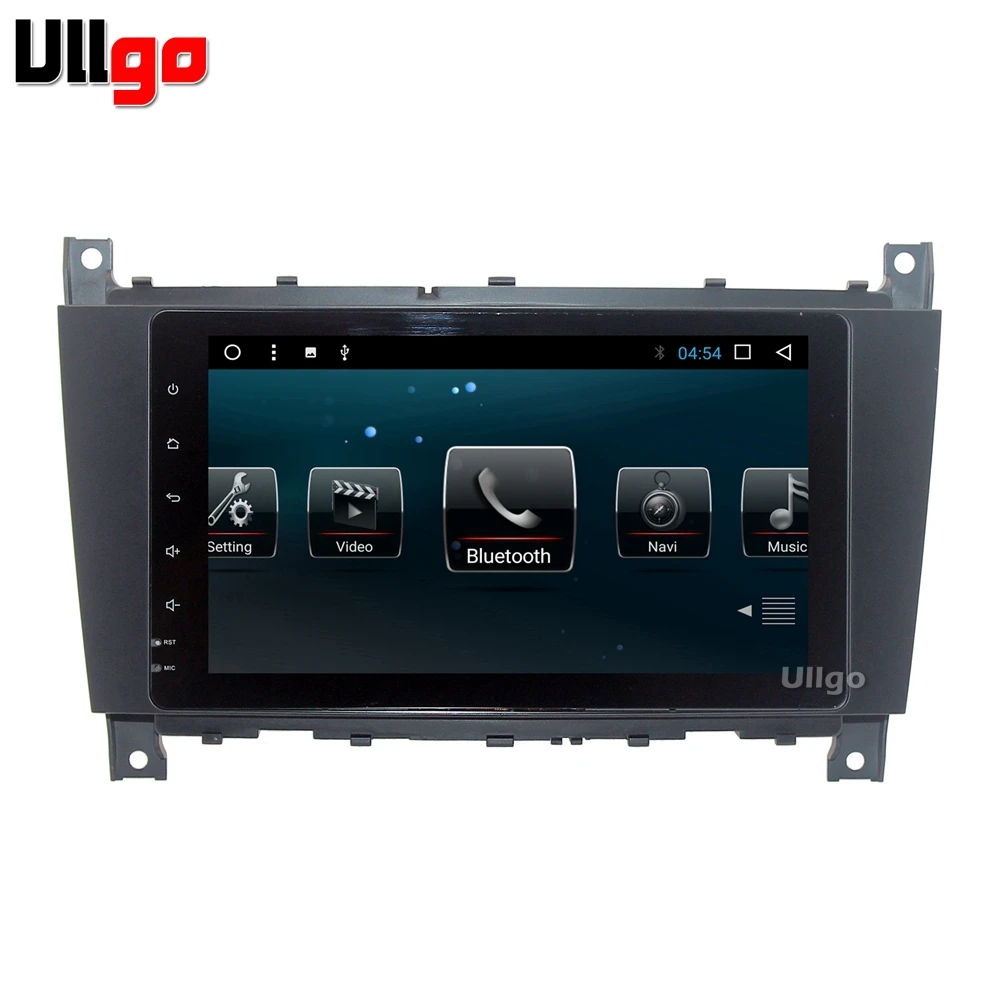 Android 8 1 автомобильный Головной блок для Mercedes Benz C Class W203 2004 2007 c200 C230 C240 C320 C350 CLK W209 2005