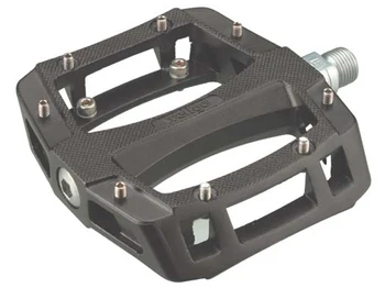 

WELLGO Педали A-52, BMX, алюминий, ось CrMo, 9/16", на промподшипниках, сменные шипы, 109х106х25мм, 528г, чёрные, в торг.уп.