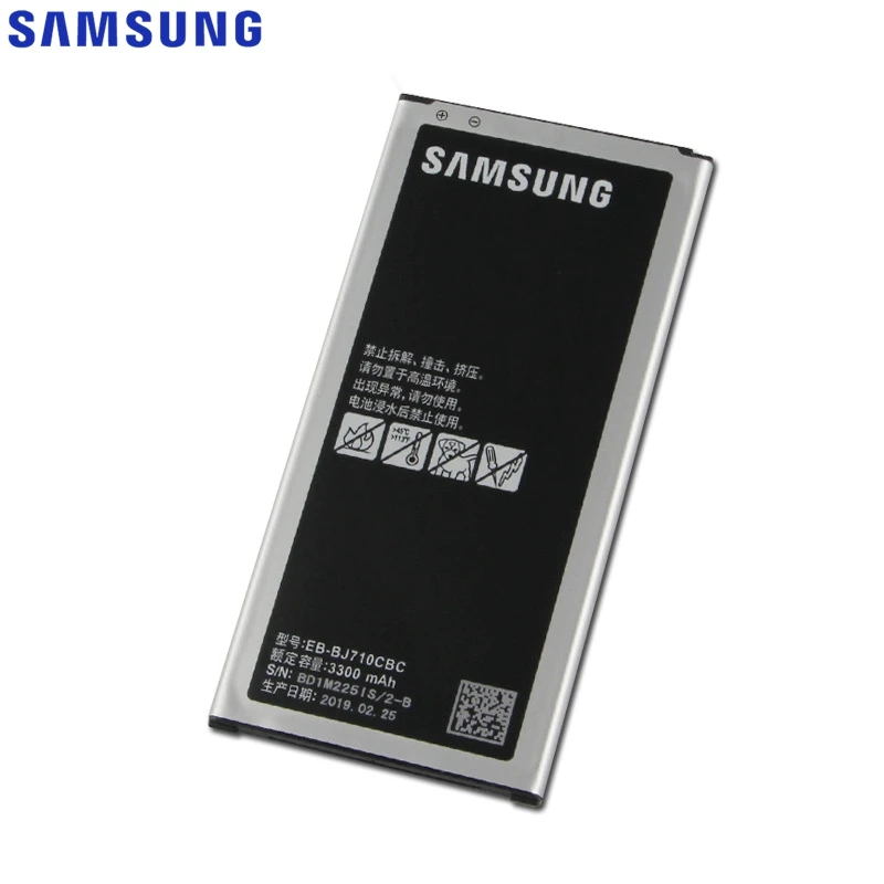 Оригинальная замена samsung Батарея для Galaxy версия J7 J7108 J710H J710F J710K SM-J7109 EB-BJ710CBC EB-BJ710CBE