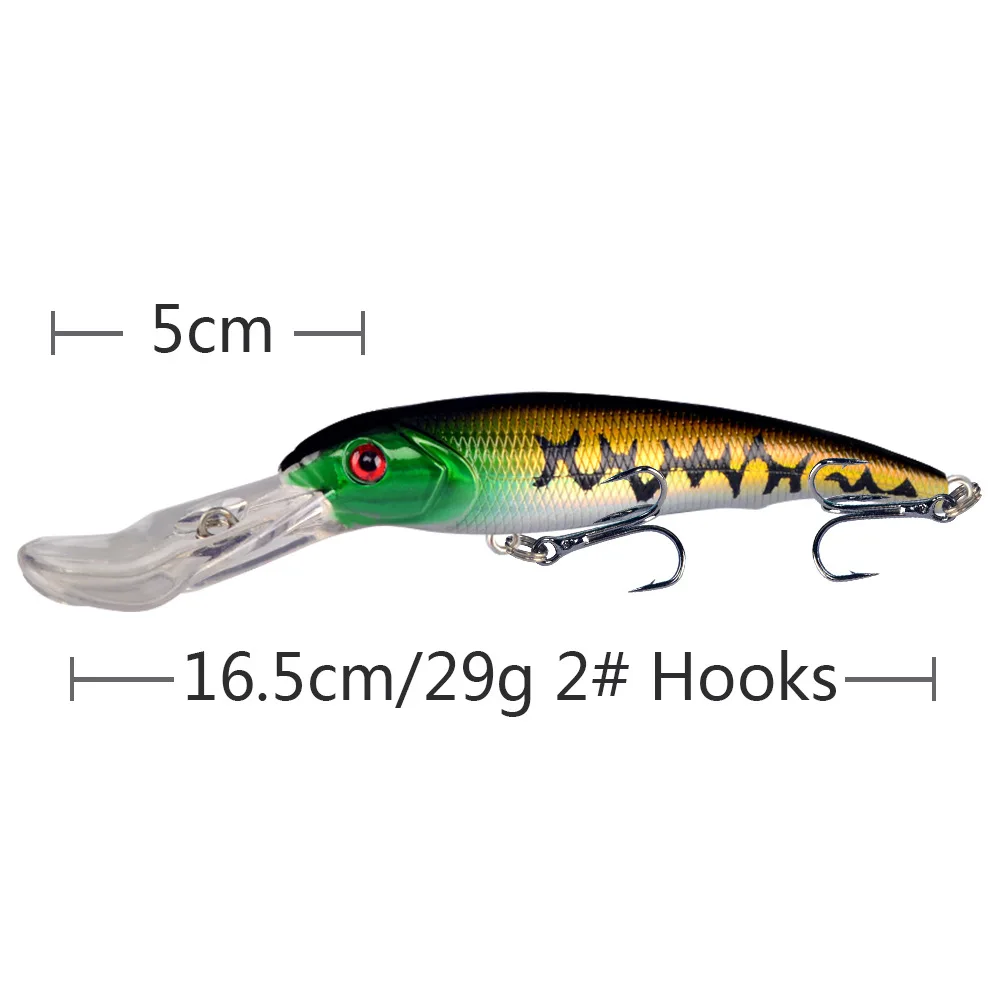 16.5cm 29g Hot Model Fishing Lures Hard Bait 8color for Choose