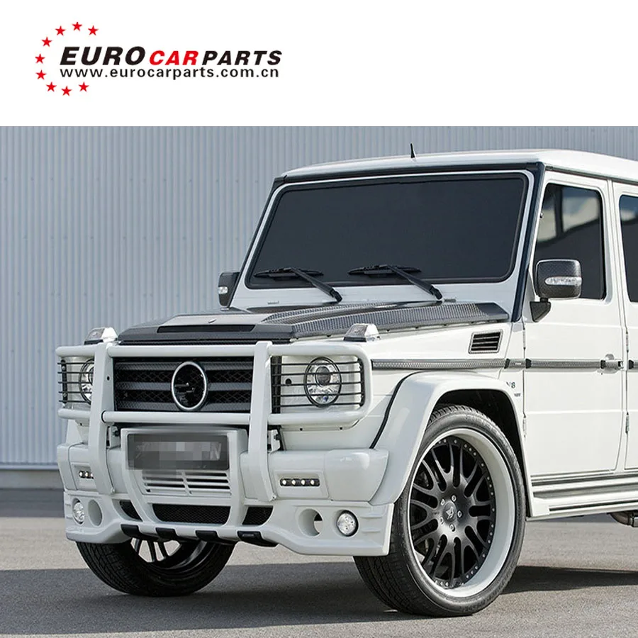 

G class w463 HM style body kits for G350 G400 G500 G55 G63 body kits with front bumper rear bumper over fenders