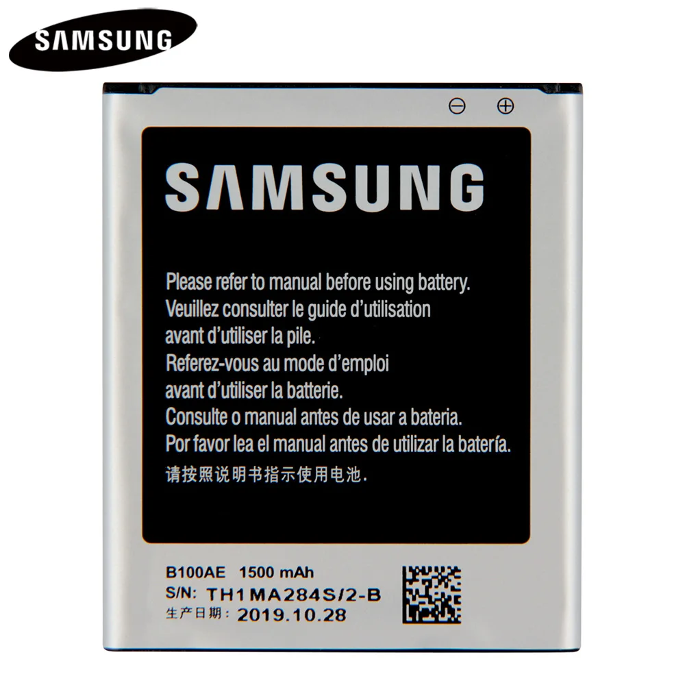 Оригинальный аккумулятор B100AE B100AC для SAMSUNG Galaxy Ace 3 Ace4 S7898 S7278 S7272 S7568i i679 S7270 S7262 G313H G318h