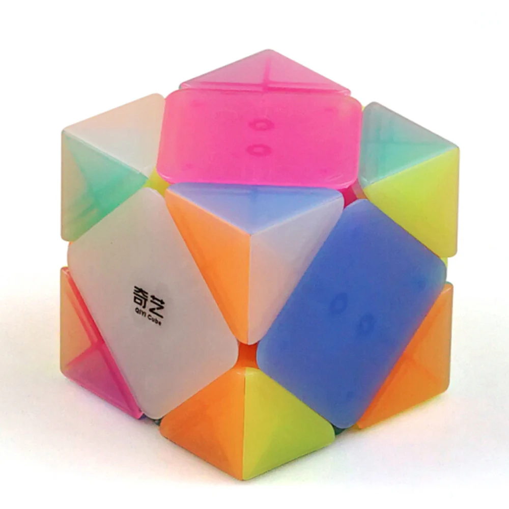 IQ-Cubes QiYi QiCheng Skew Cube высокоскоростной куб головоломка магический Профессиональный обучающий и развивающий куб magicos детские игрушки