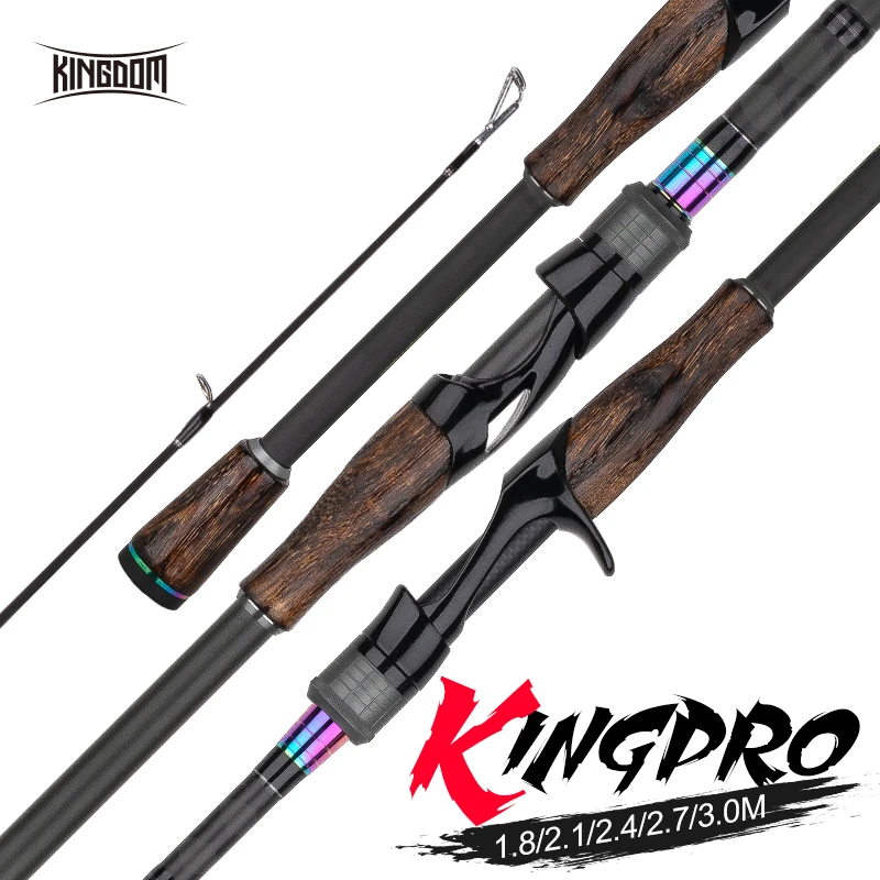 Рыболовные удочки Kingdom KING PRO две секции 2 шт. верхние наконечники или
