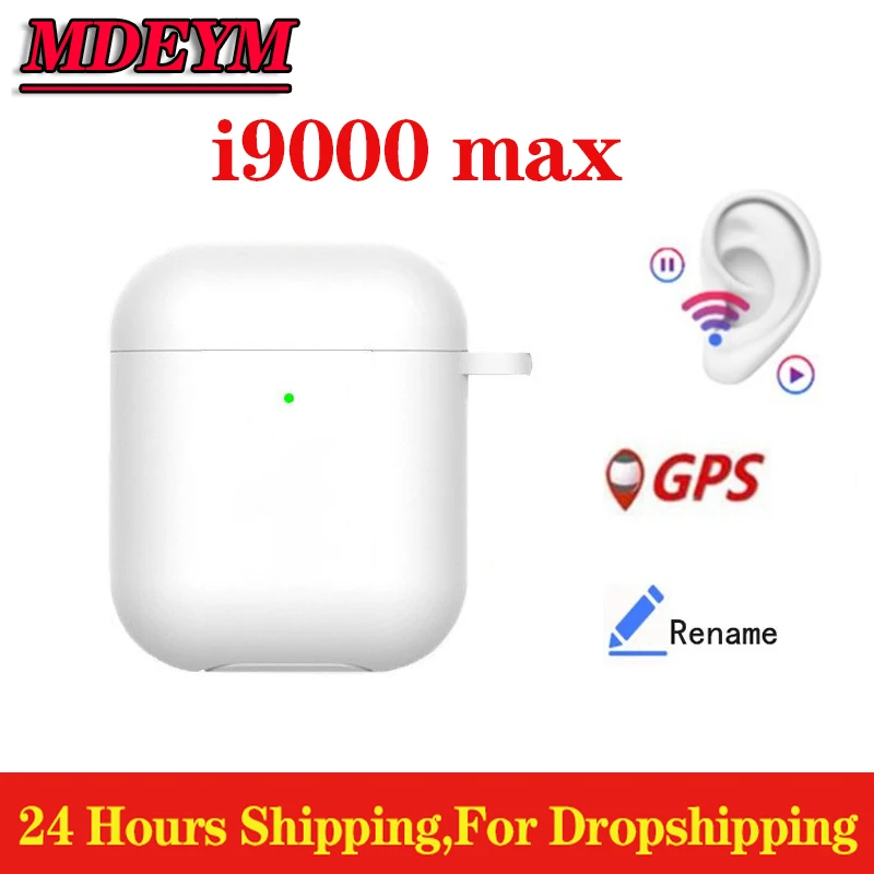 

MDEYM i9000 TWS Portable Wireless Bluetooth Earphones Touch Control Headsets Stereo Earbuds for Smartphones PK i90000 pro tws