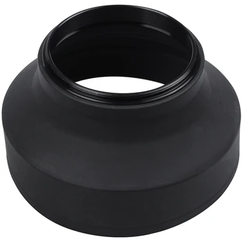 

58mm 3 In 1 Rubber Lens Hood For canon sony nikon D3100 3200 D3300