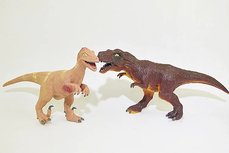 С динозавром «Мир Юрского периода» игрушка 6-модели динозавров игрушка T-Rex в парк развлечений Стегозавр детская развивающая игрушка