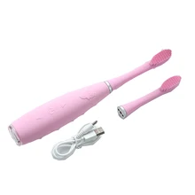 Звуковая зубная щетка электрическая зубная щетка ультразвуковая Автоматическая модернизированная платная для взрослых Водонепроницаемая IPX зубная щетка Прямая