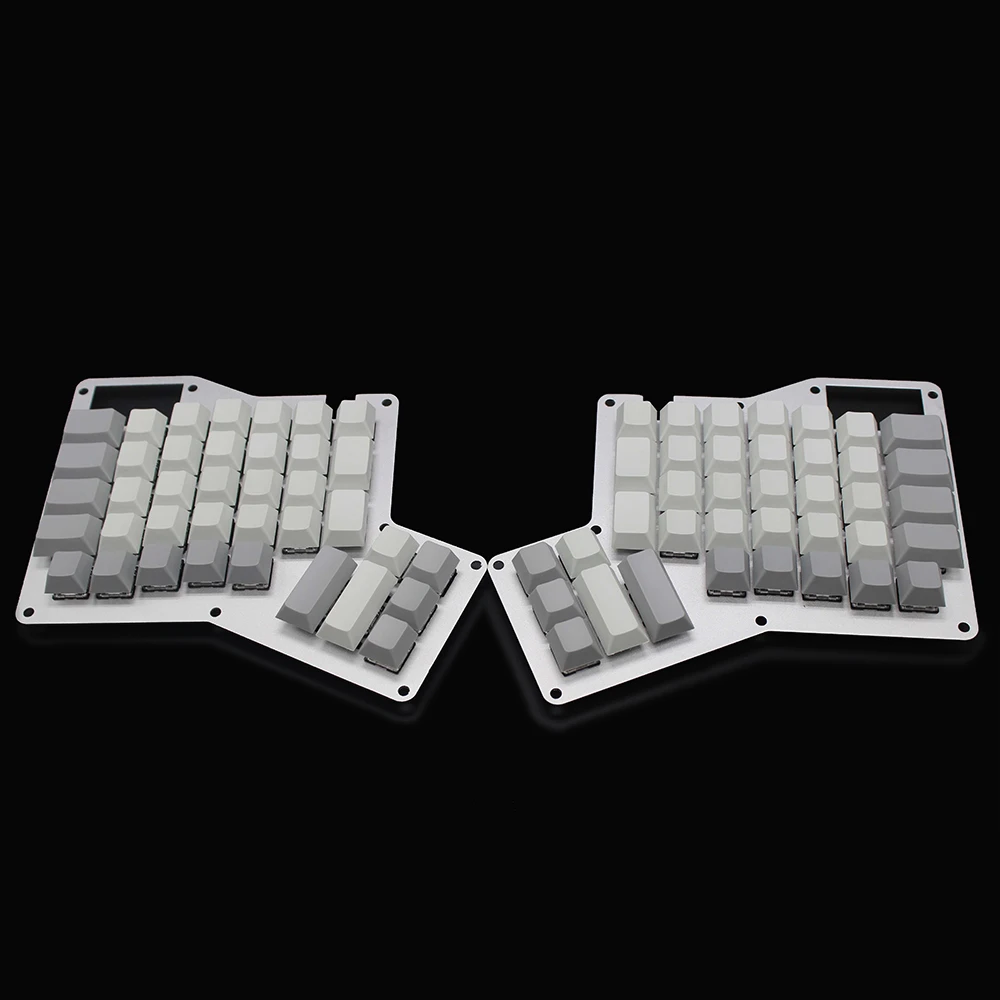 ErgoDox ergo PBT Топ печатных/без печатных чехлы для клавиш механическая клавиатура колпачка для MX переключатели Вишневый профиль серые шапки