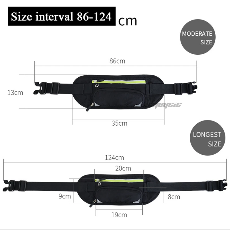 Улица, спортивный зал Фитнес Водонепроницаемая поясная сумка Пеший Туризм альпинистский чайник сумка для мобильных телефонов с красивыми рисунками Для мужчин Для женщин бег Поясные сумки