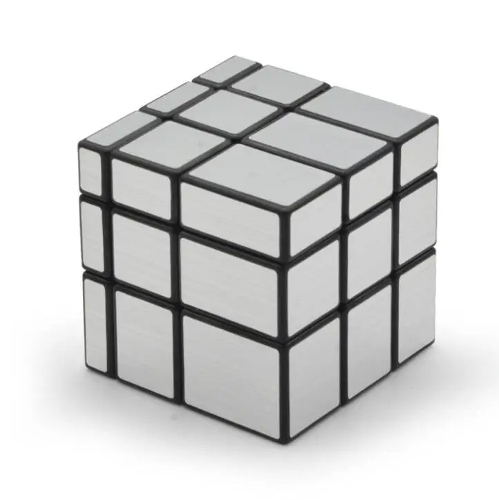 3x3x3 магический зеркальный куб, Профессиональный Золотой Серебряный куб, магический литой пазл с покрытием, скоростной поворот, обучающие и обучающие игрушки