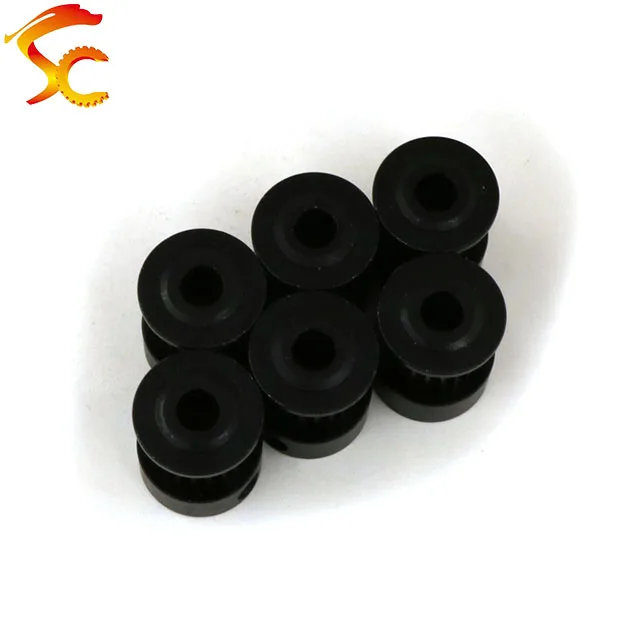 

Antioxidant black of aluminum alloy MXL 20 teeth Timing Pulley Bore 5mm for belt width 10mm MXL-20 teeth