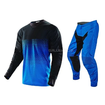 

SE Jersey Pants LE Starburs Motorcycle Downhill Bike Riding BMX MTB Bike Sprint Race Gear Set Motocross Suit Men's Kit