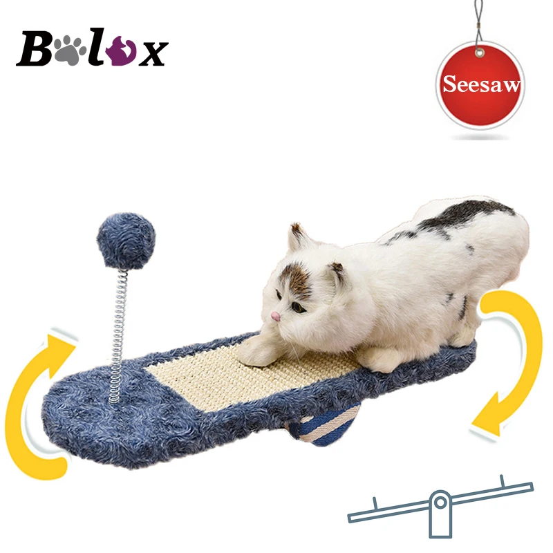 Cat Teaser Toy Multifunction Scratcher toys Climber for cat Claws Care Funny Playing Interactive Feather Toy Pet Training