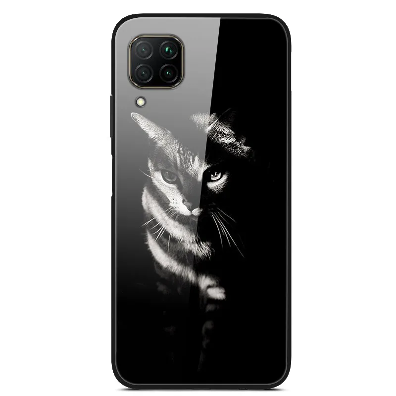 Чехол из закаленного стекла для huawei Nova 6 SE чехол Nova 6SE, цветная жесткая задняя крышка из поликарбоната для huawei Nova 6 чехол Nova6 5G, бампер - Цвет: 10