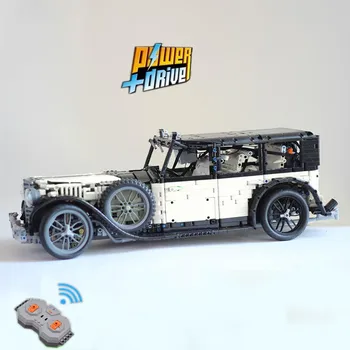 

LeGINGlys building block technology moc-14807 grosser Mercedes Benz 770 master car remote control assembling toy model Boy Gift