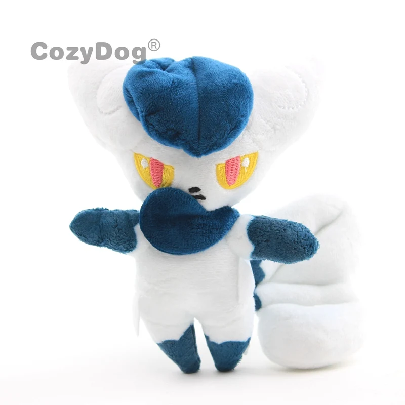 16 см аниме женский Meowstic плюшевые игрушки кукла милый синий кот монстр мягкие животные игрушки Пикачу чармандер Gengar серии кукла подарок