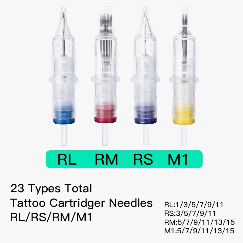 Одноразовые тату картриджи 1RL/3RL/5RL/7RL/9RL/11RL/13RL/15RL 10 шт.|Иглы для тату| |