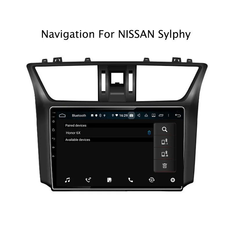 Best 10.1" 4G RAM 32G ROM Octa Core Android 9.0 Car GPS For Nissan Sylphy 2012 2013 2014 2015 2016 2017 2018 4