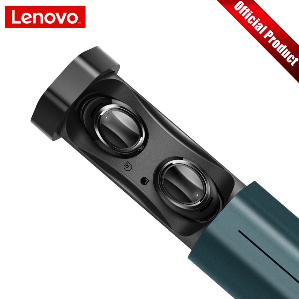 Cena Lenovo bezprzewodowe słuchawki Bluetooth 5.0 TWS Bluetooth słuchawki IPX5 wodoodporne prawdziwe bezprzewodowe słuchawki douszne z mikrofonem nowość