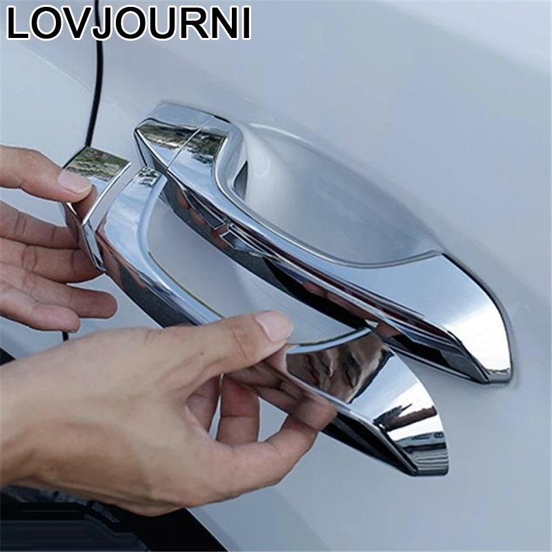 

Door Handle Exterior Decorative Chromium Modified Covers Accessory Sticker Strip 10 11 12 13 14 15 16 17 18 19 FOR Hyundai IX35