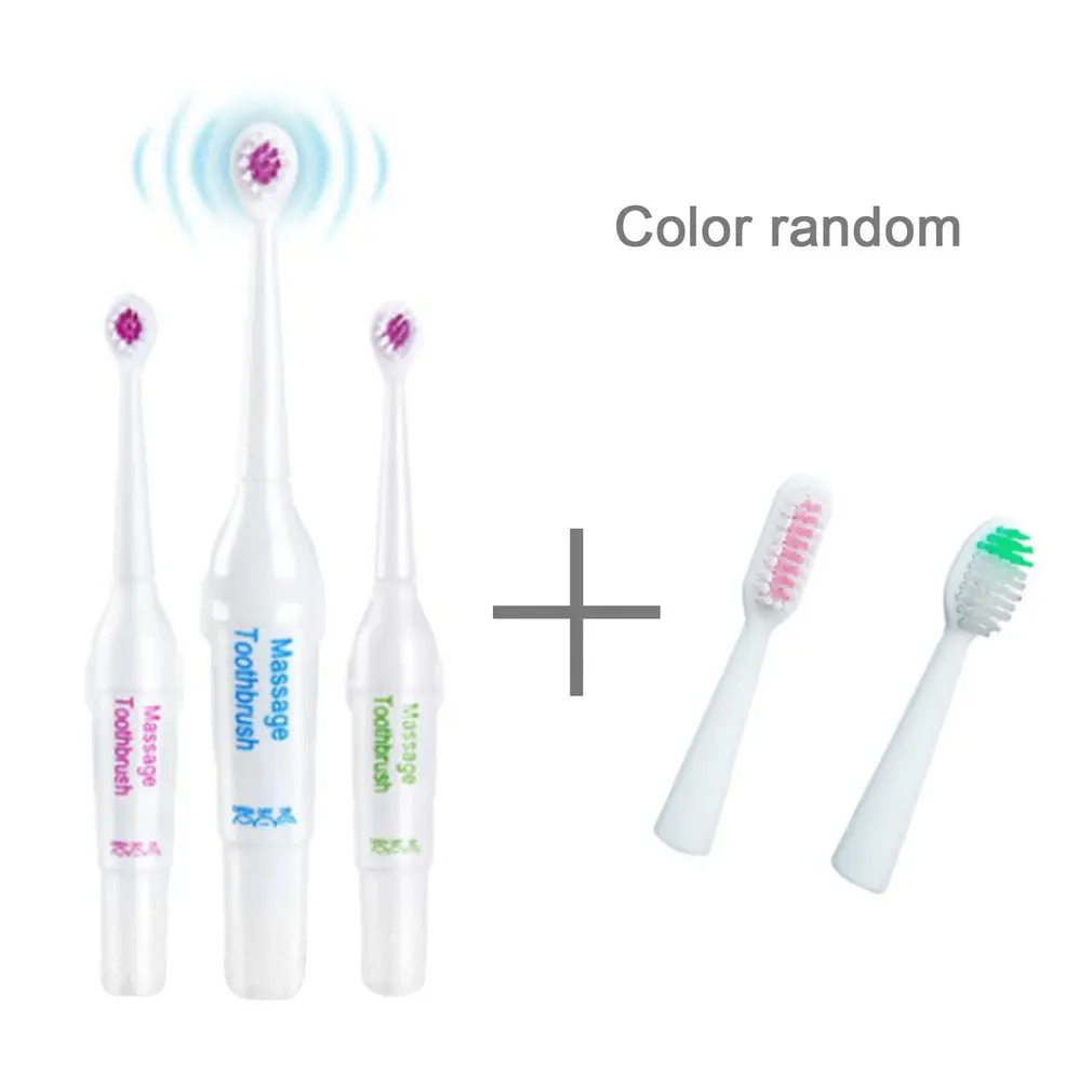 Compact Size 3PCS/SET Electric Toothbrush Waterproof Battery Power Children  Oral Hygiene Teeth Brush vbatty children s toothbrush cartoon sonic electric toothbrush oral hygiene dental care toothbrush children battery brush