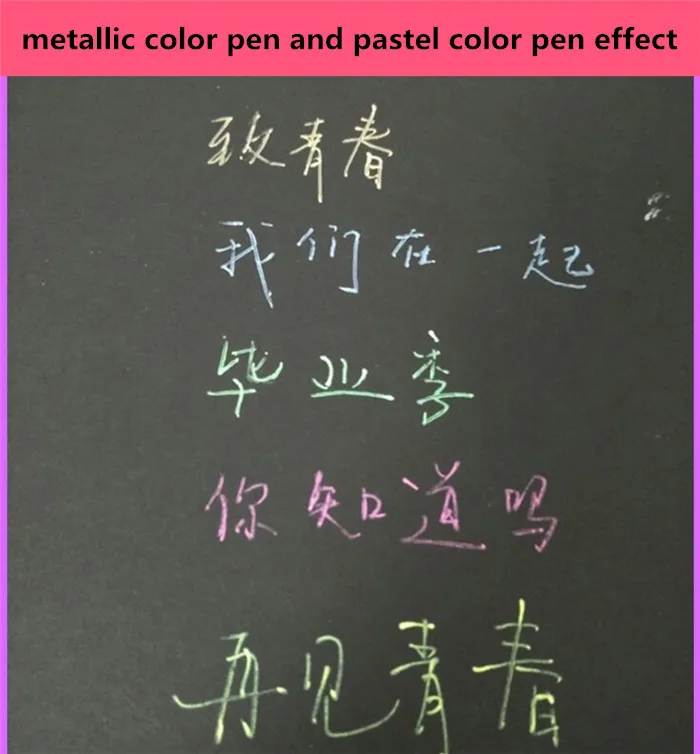 36 шт. неоновые цветные чернила 1 мм гелевые ручки для рисования художественная Рисование Живопись вспышка Маркер Набор ручек-маркеров