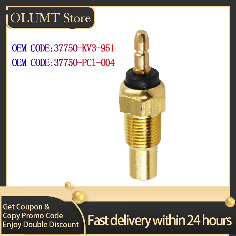 Датчик температуры воды для мотоцикла HONDA VTR250 XL1000V Varadero XL600V XRV650 XRV750 VT500F VT500C VFR400R |