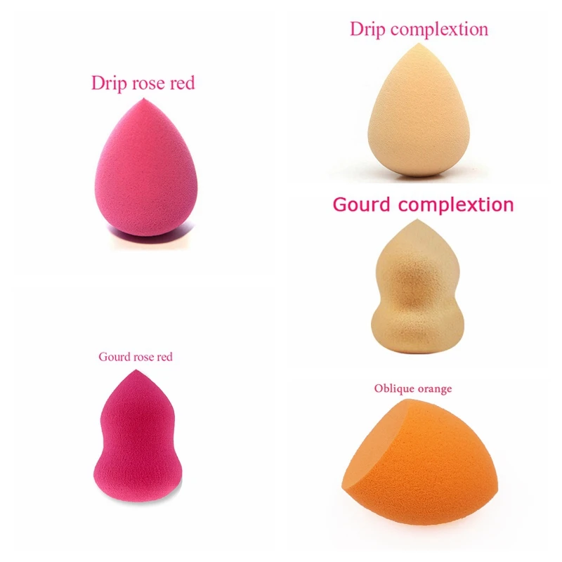1 шт. мини-Красота Мягкая губка для макияжа спонж для макияжа лица Косметическая пуховка красота Тыква пудра Макияж Губка для лица