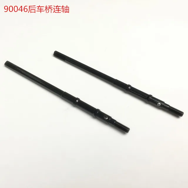 KYX Racing Hardened Steel Rear Axle Drive Shaft Upgrades Parts Accessories for RC Crawler Car Axial SCX10 II 90046 90047