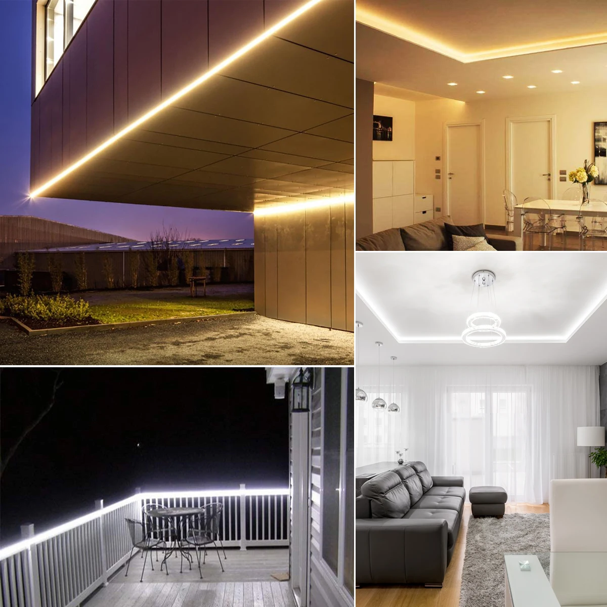 LED Under Cabinet Light 220V EU /110V US Plug 120 LEDs/M Waterproof For Kitchen Closet Wardrobe Cupboard Backlight