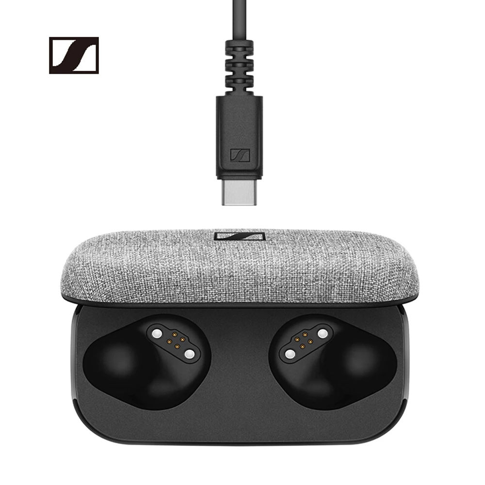 Наушники Sennheiser TWS Momentum True беспроводные Bluetooth наушники HiFi Музыкальная гарнитура aptX наушники Handsfree для смартфона