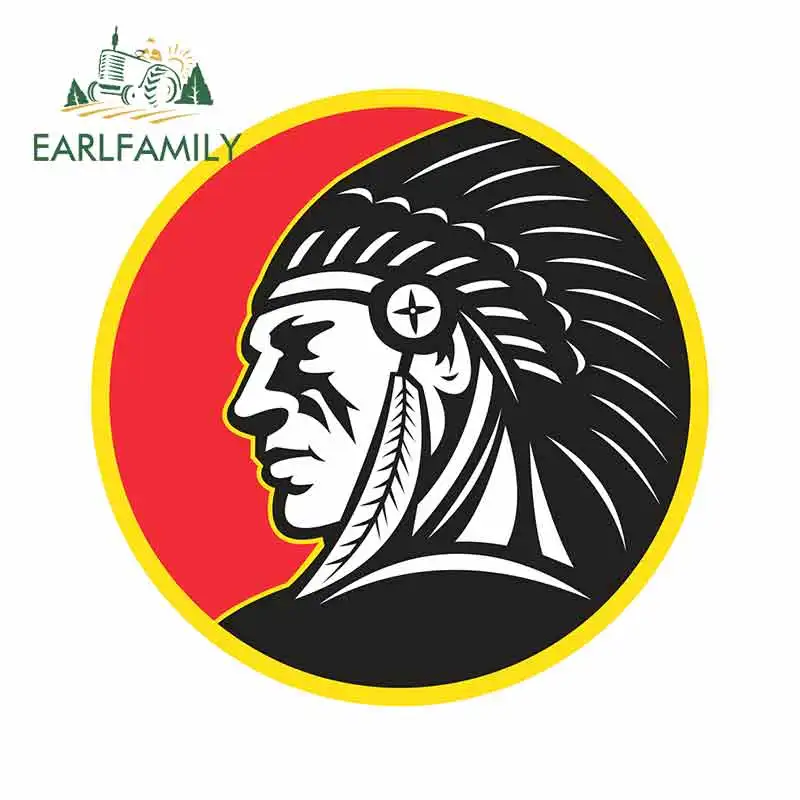 EARLFAMILY 13 см x 12 9 для индейского вождя изящная наклейка Виниловая автомобиля