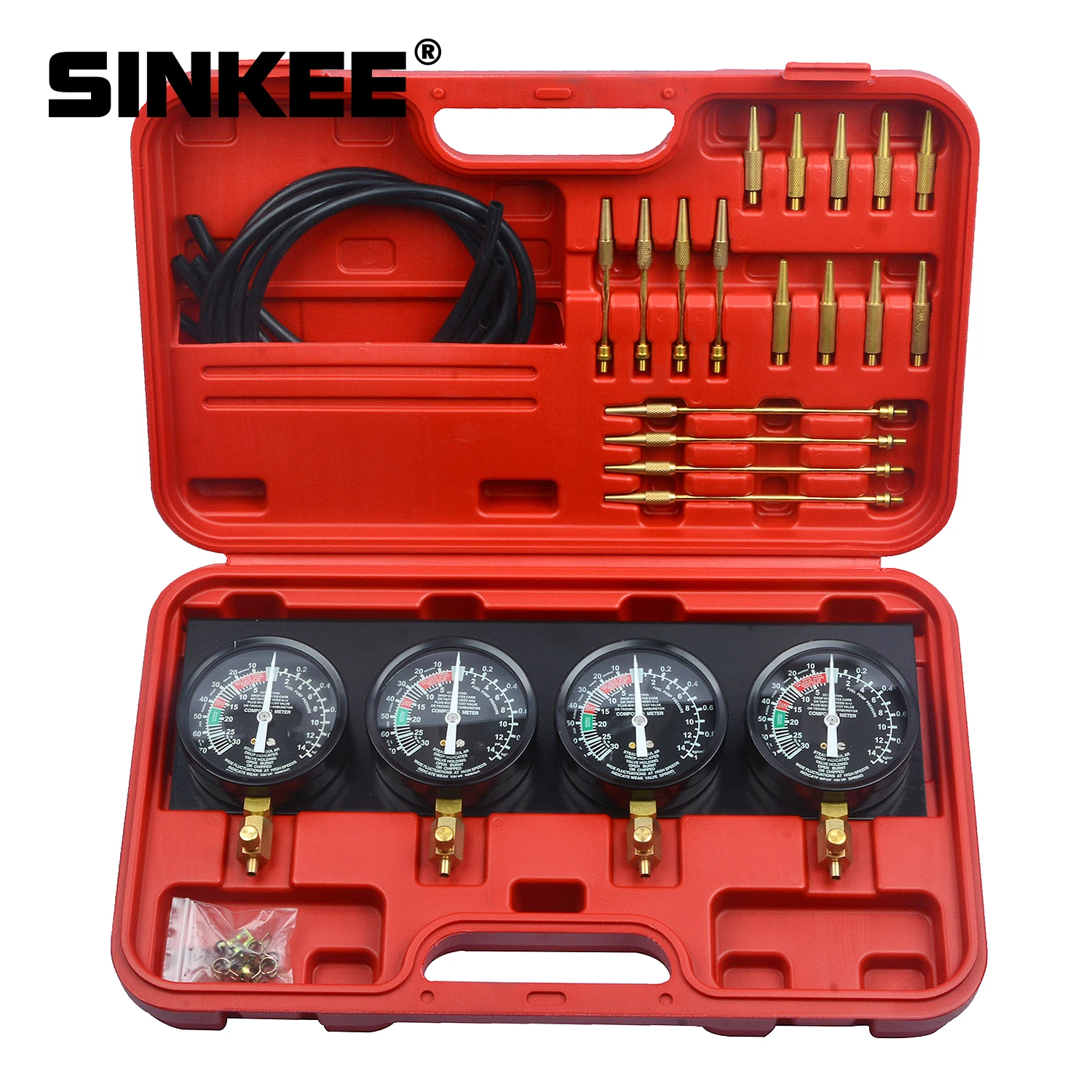 Fuel Vacuum Carburetor Synchronizer Carb Sync 4 Gauge Gs Cb Kz Xs 550 650 750 850 Sk1171 Car