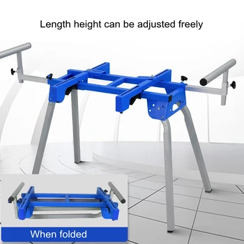 

Folding Miter Saw Bracket Multifunctional Aluminum Table Woodworking Machine Bracket Quick Release Mounting Brackets Rollers