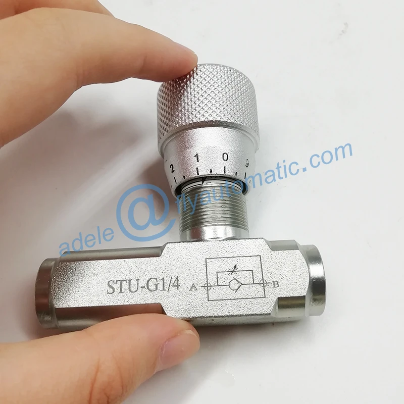 Stug1/4 High Quality Flow Restrictor Water Check Valve 1/4" Hydraulic