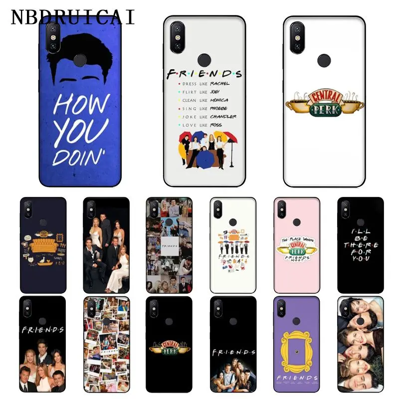 NBDRUICAI друзья ТВ шоу смешной центральный Перк парк телефон чехол для Xiaomi 8 9 se 5X Redmi