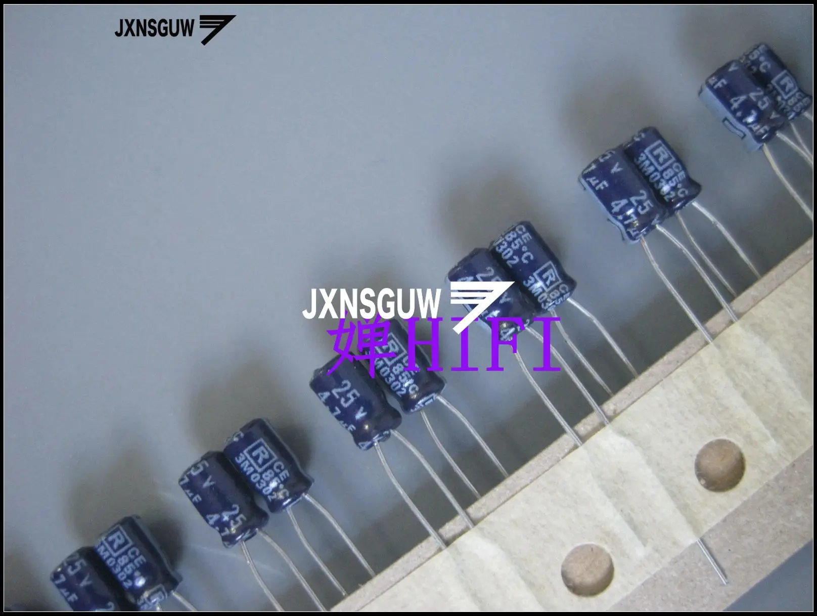 Новинка темно-синие алюминиевые электролитические конденсаторы RUBYCON MH7 25 в 4 7 мкФ