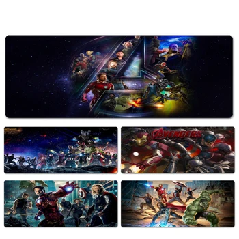 

Cool New Avengers War Superheroes Comfort Mouse Mat Gaming Mousepad Size for 30x70cm 30x90cm Rubber Mouse Pad