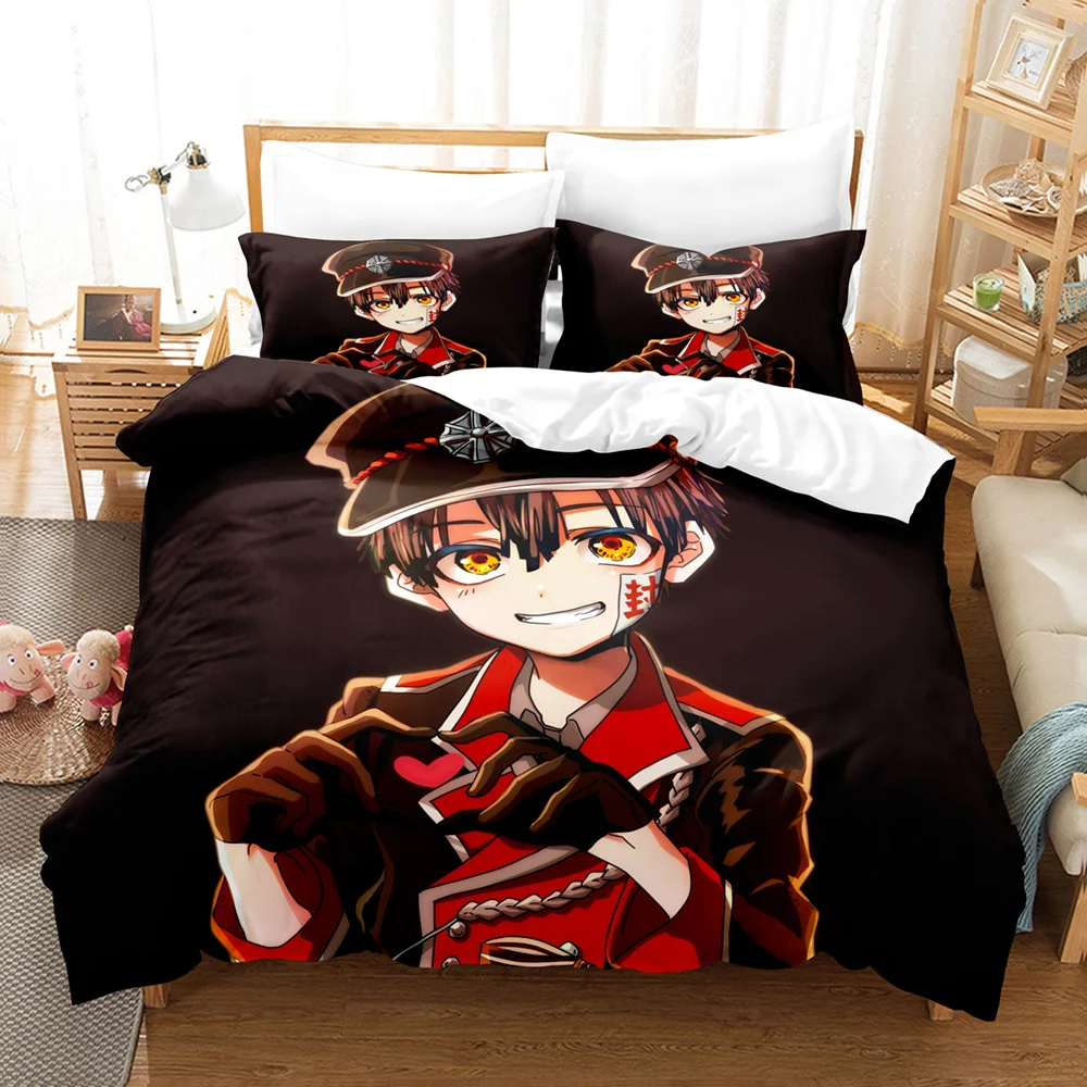 Toilet-bound Hanako-kun Bedding Set Japanese Anime Duvet Cover Comforter Bed Linens Single Queen King Size Dropshipping | Дом и сад
