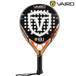 Pala de Pádel Vairo 8.1 Padel Racket Professional Carbono Paddle Beach Tennis Racket Palas De Padel Alta Gama