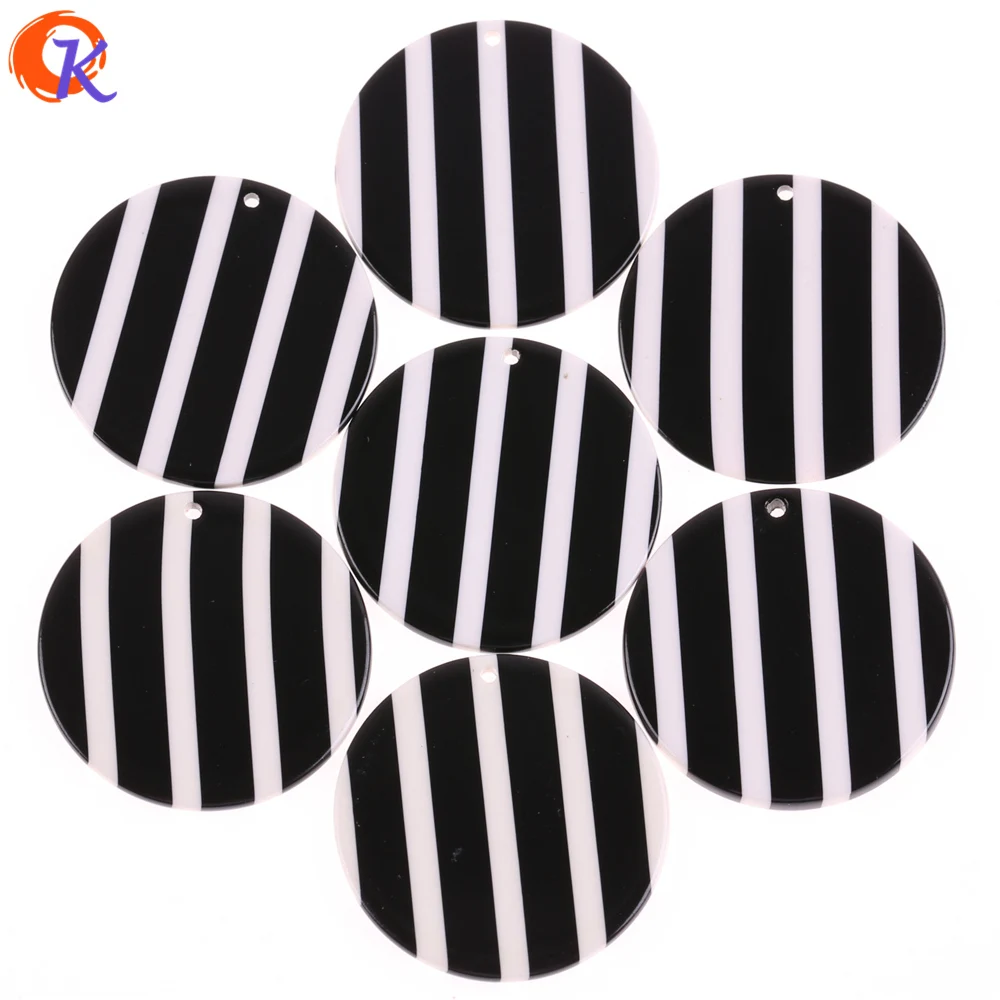 Cordial Design 35x35MM 20Pcs Jewelry Accessories/Earrings Making/Acetic Acid Bead/Coin Shape/Hand Made/Earring Findings | Украшения и