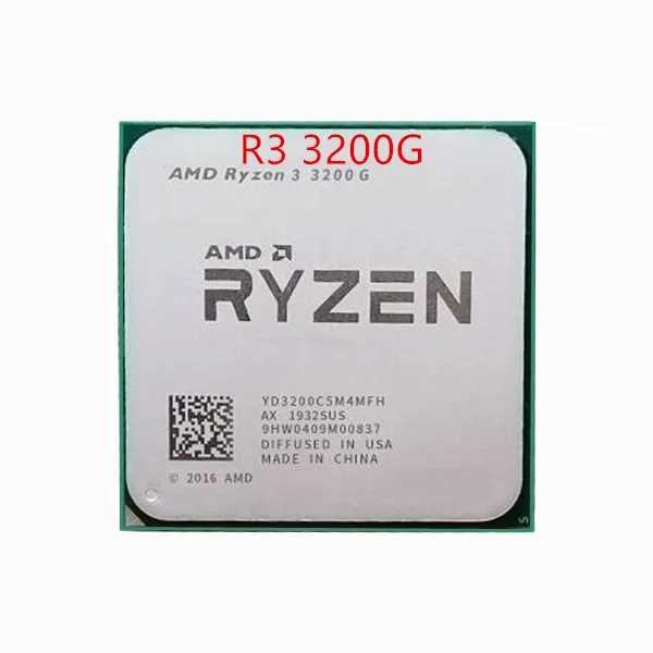 Четырехъядерный процессор AMD Ryzen 3 3200 ГГц R3 6 65 Вт CPU l3 = 4M AM4 | Компьютеры и офис