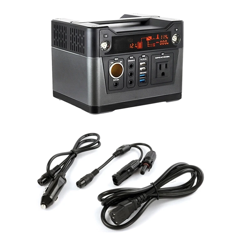 Off Grid 300W Solar Home System with 280WH battery and 12.75V solar panel for Small Home Electricity Use