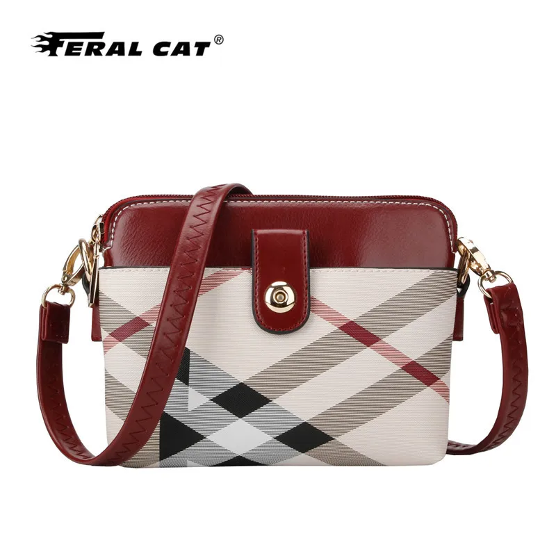 FERAL CAT новые корейские женские сумки-мессенджеры модная сумка на плечо сумка на цепочке маленькая квадратная посылка высокого качества
