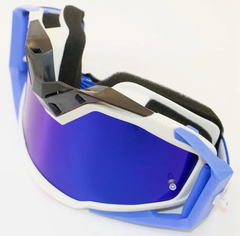 Просмотренных мотоциклетных езды Беговые лыжные очки 100 зеркальные гоночные рыцарские очки на открытом воздухе - Цвет: 11-nose