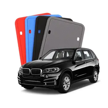 

Car Modification Silicone License Plate Frame Rust-proof Rattle Weather-proof T8WF