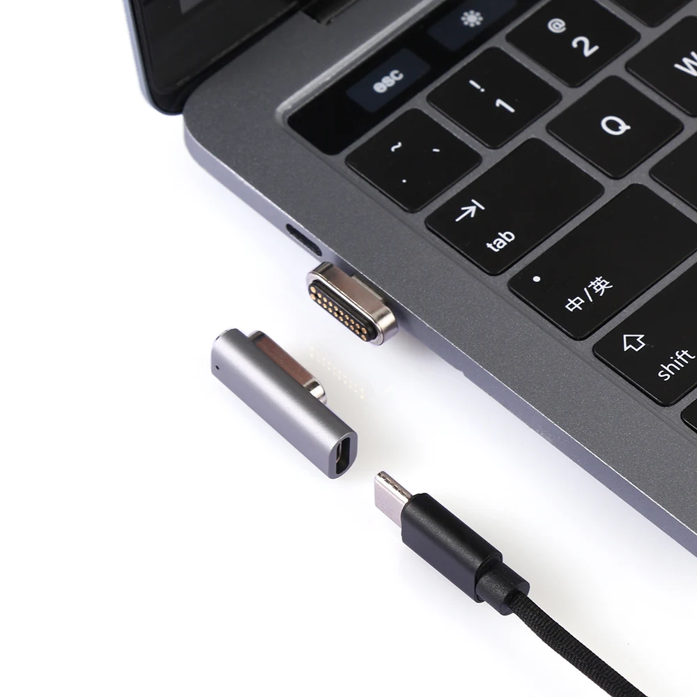 Высокое качество, 20 контактов, Магнитный адаптер USB Type C, разъем PD 100 W, быстрая зарядка для MacBook Pro Pixel samsung S10 huawei