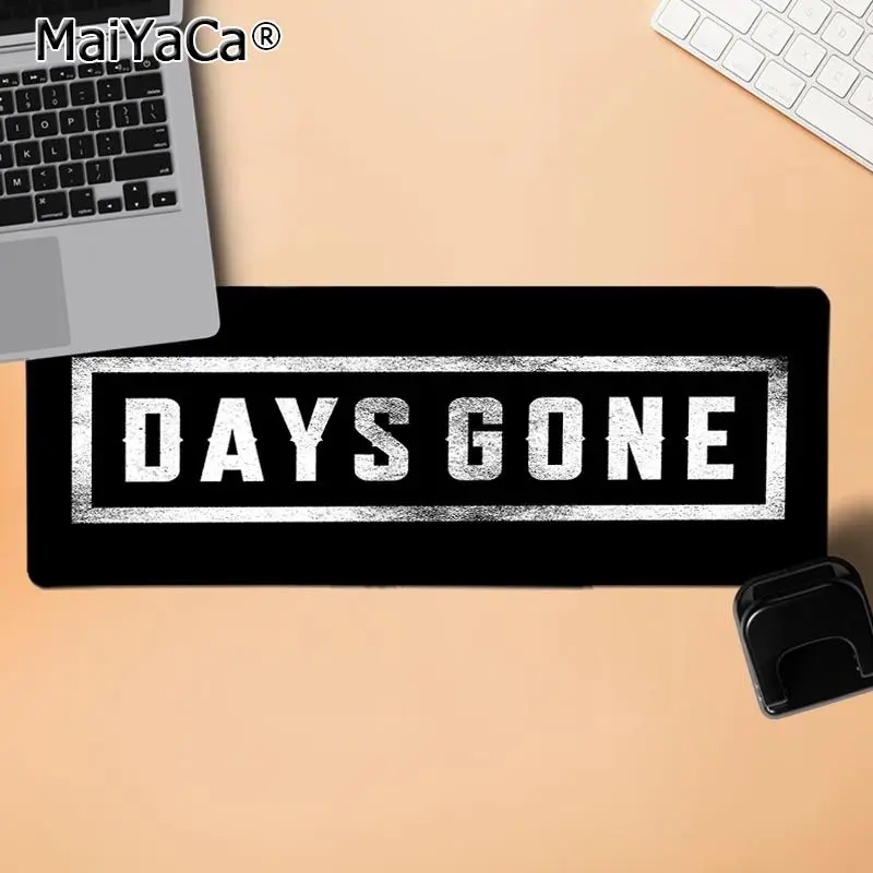LockEdge 30x80cm MaiYaCa Новое поступление дней Gone коврик для мыши геймерская игра коврики резиновые мыши Прочный Коврик для мыши на стол - Цвет: LockEdge 30x80cm