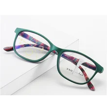 Прогрессивные многофокусные очки для чтения в национальном стиле, мужские многофокальные очки, женские анти-синие дальнозоркие очки